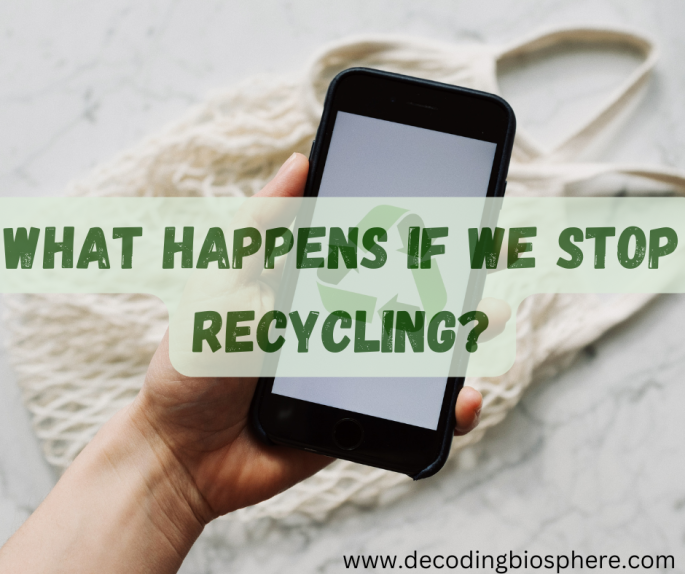 What Happens if we Stop Recycling