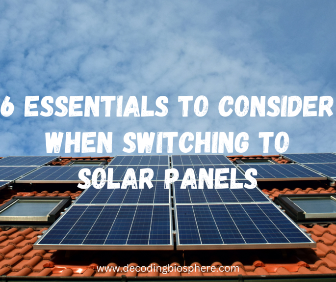 6 Essentials to Consider When Switching to Solar Panels