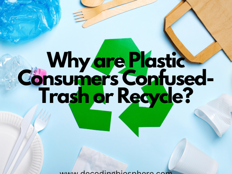 Why are Plastic Consumers Confused- Trash or Recycle?